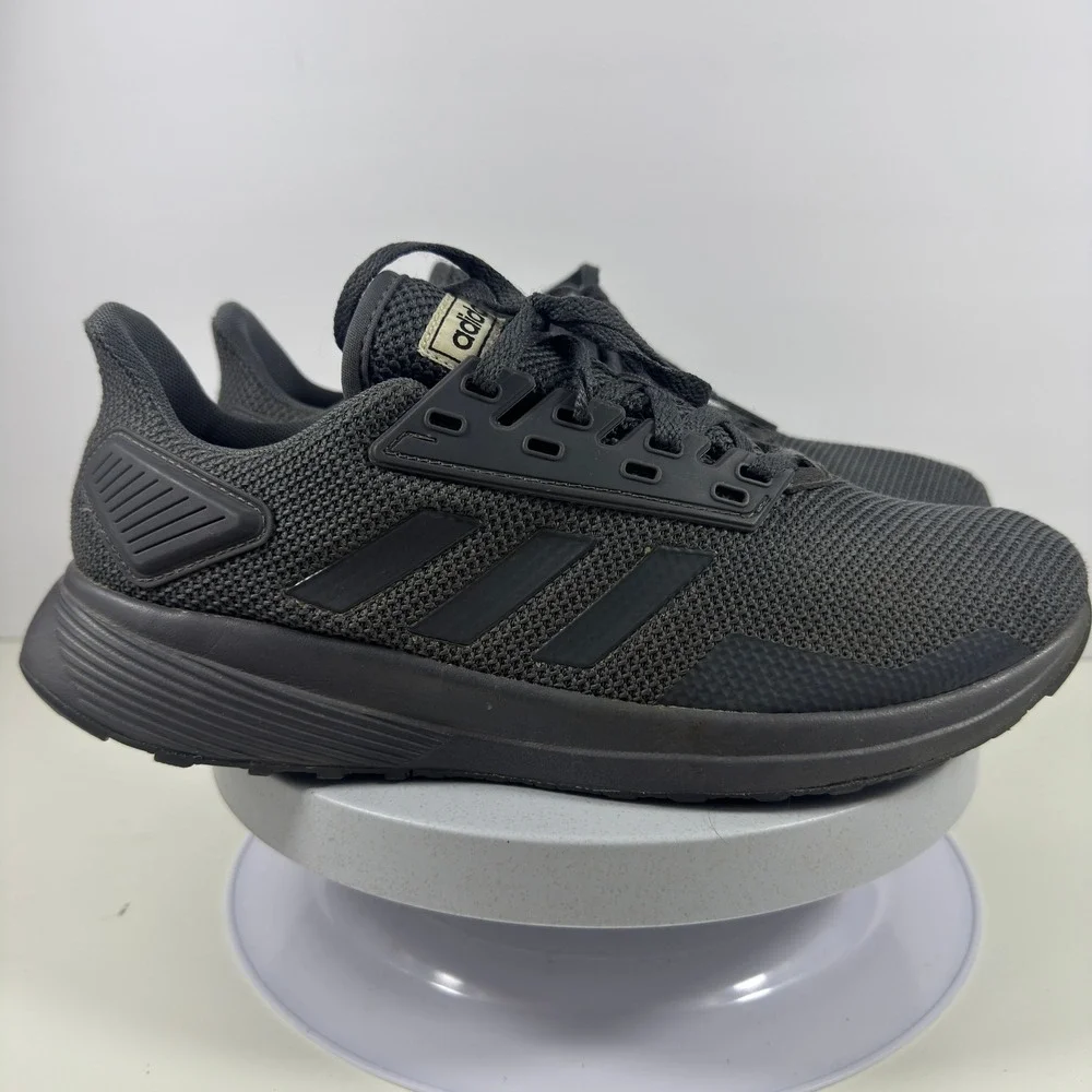Adidas Duramo 9 Men's‎ Running Sneakers Black Mesh Cloudfoam Size 9.5